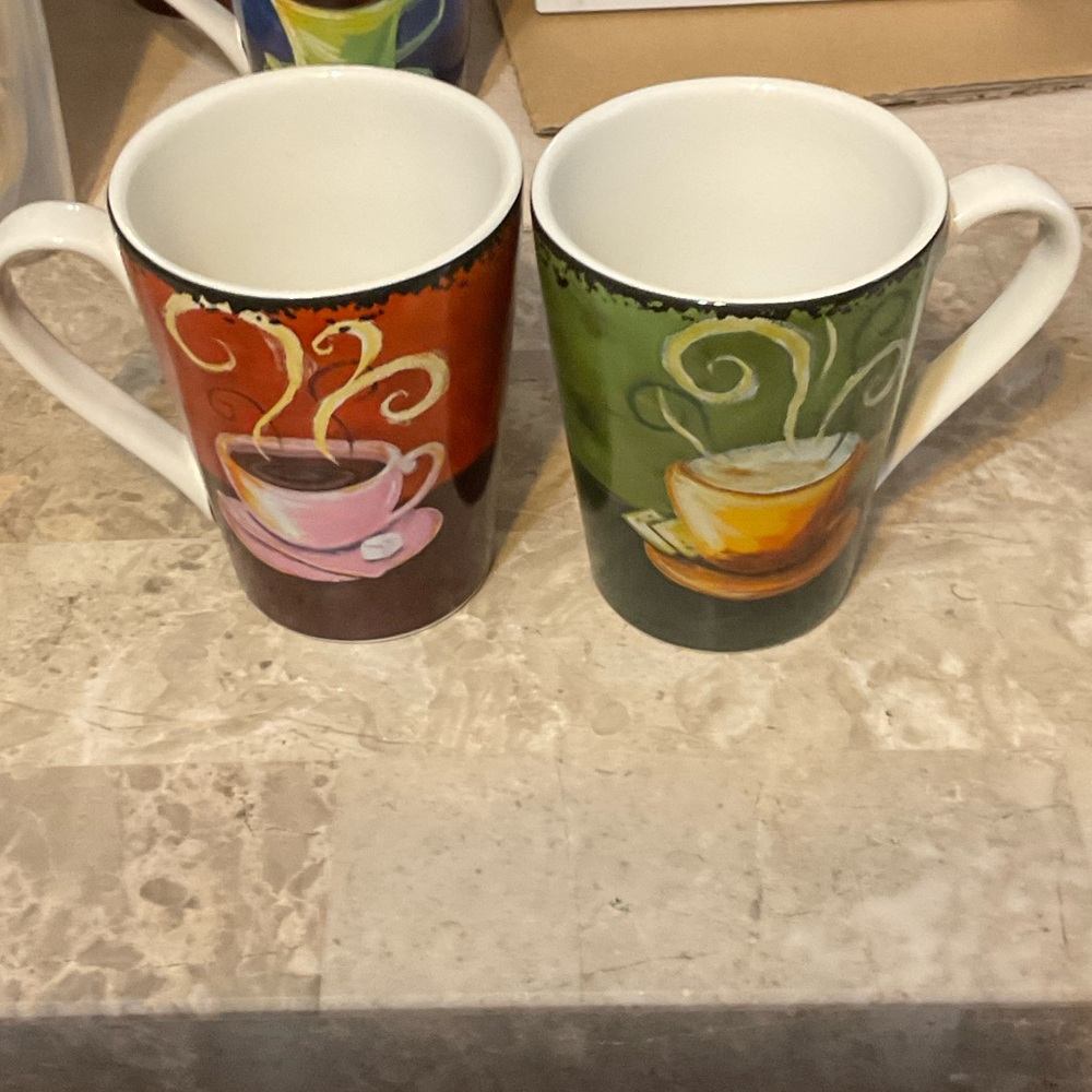 Colorful Coffee Mug Set - Picture 4 of 4